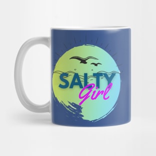 Copy of Salty Girl Logo Heart Mug